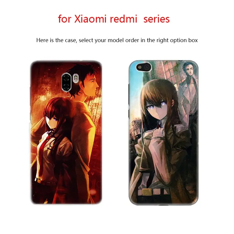 Аниме Чехол для Xiaomi Mi 10 8 A2 A3 CC9 Lite 9 Note Pro a1 a2 5x 6x аниме Steins Gate|Бамперы| |
