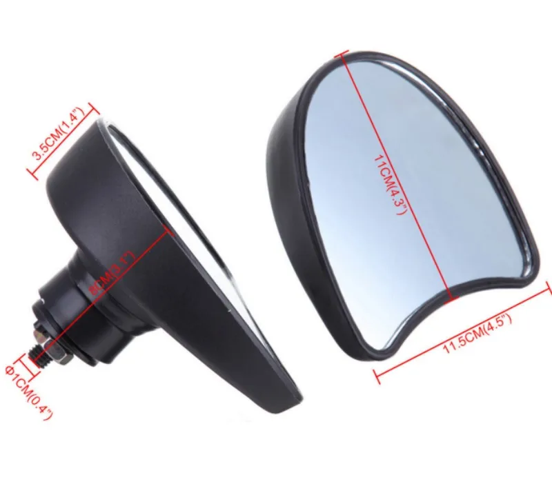 10mm Wide Angle Inner Black Fairing Mount Mirrors fit For Harley Electra Street Glide FLHX 96-13 FLHT FLHTK FLHTCU | Автомобили и