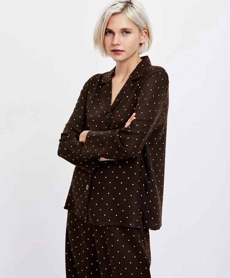 Хлопковая пижама, пижамный комплект для женщин, длинный комплект, shein, Пижама, женская одежда, pjs
