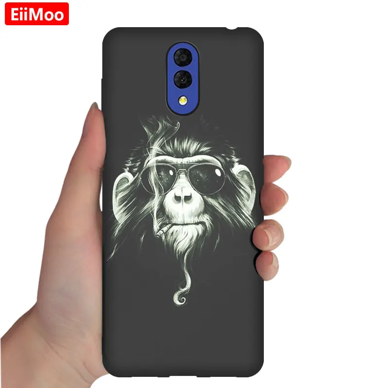 50 EiiMoo Soft TPU Silicone Case Cover For Alcatel 3L Case 5039 5039D Cute Cartoon Phone Back Coque For Alcatel 3L Case - Цвет: 50