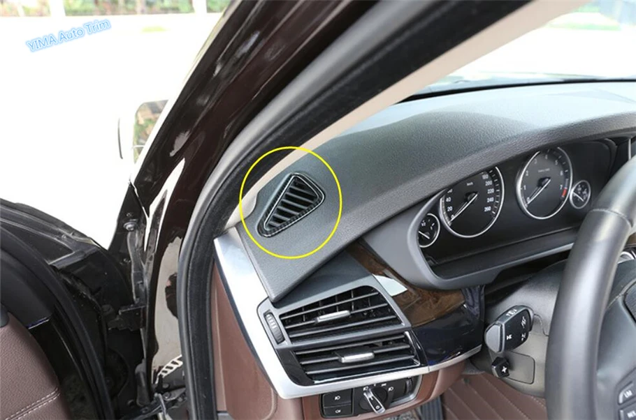 Автомобильный Стайлинг Lapetus для BMW X5 F15 2014 2017 / X6 F16 2015 2018 АБС пластик приборная