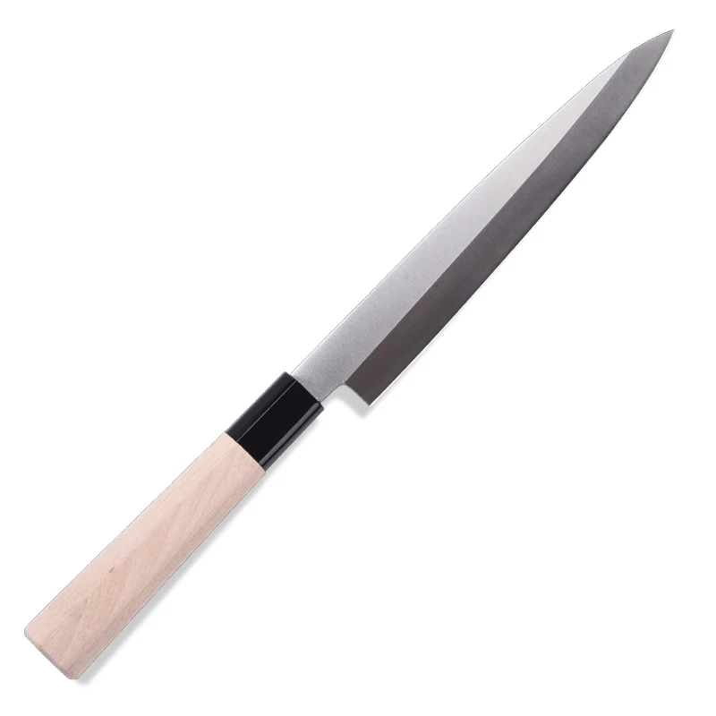 9 inch Японский нож, 9 дюймов, сашими ножи для суши, профессиональный Филейный нож, нож для резки лосося, рыбы, филе, нож для нарезки мяса - Цвет: 9 inch