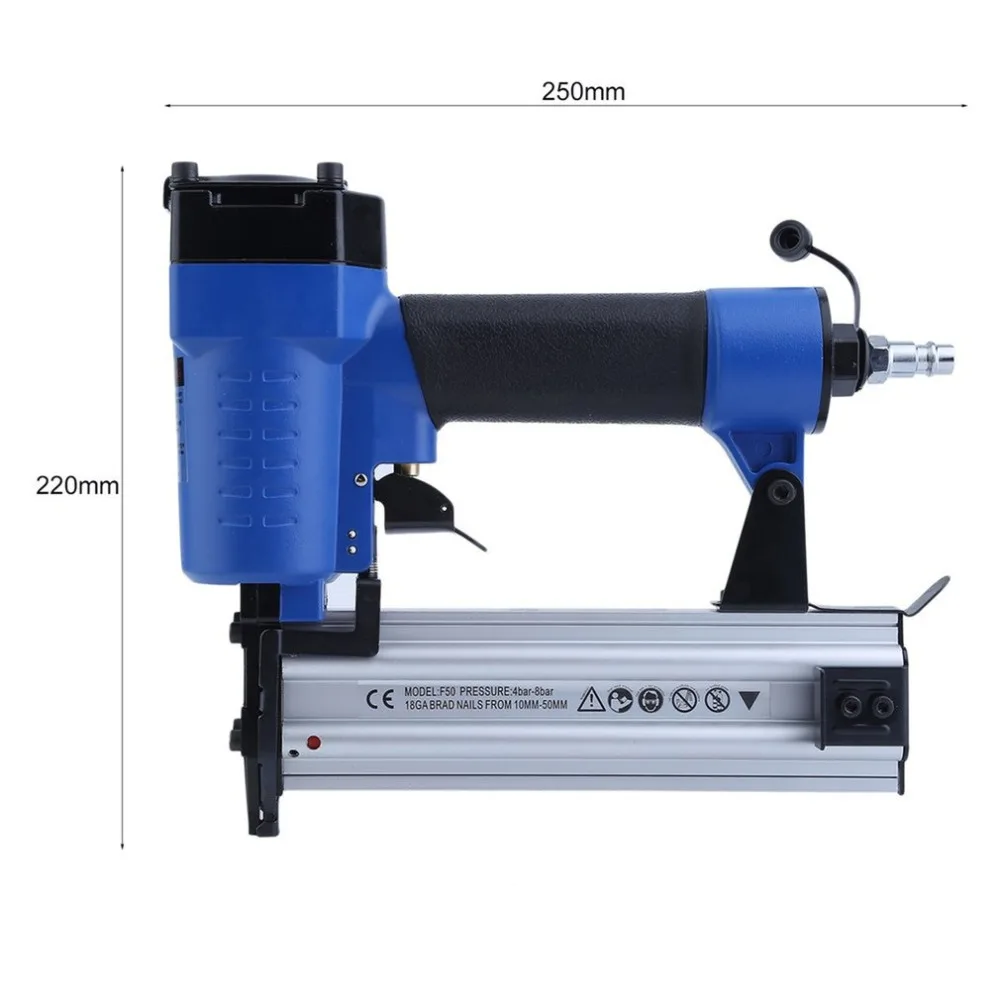 combination air nailer stapler pneumatic straight nail gas gun|Пневмомолоток| |