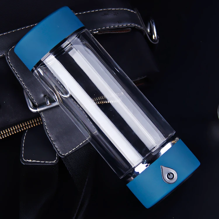 Hydrogen Rich Water Bottle Alkaline Ionizer Generator Healthy Anti-Aging USB Rechargeable Dual Use Smart | Бытовая техника