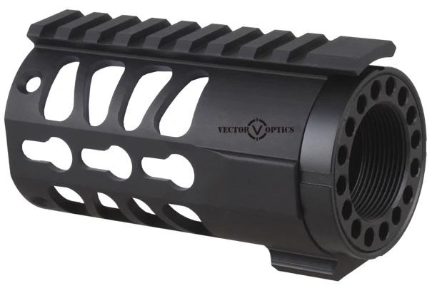 Векторная Оптика Тактический KEYMOD 4 дюймов Бесплатная поплавок Handguard Пикатинни