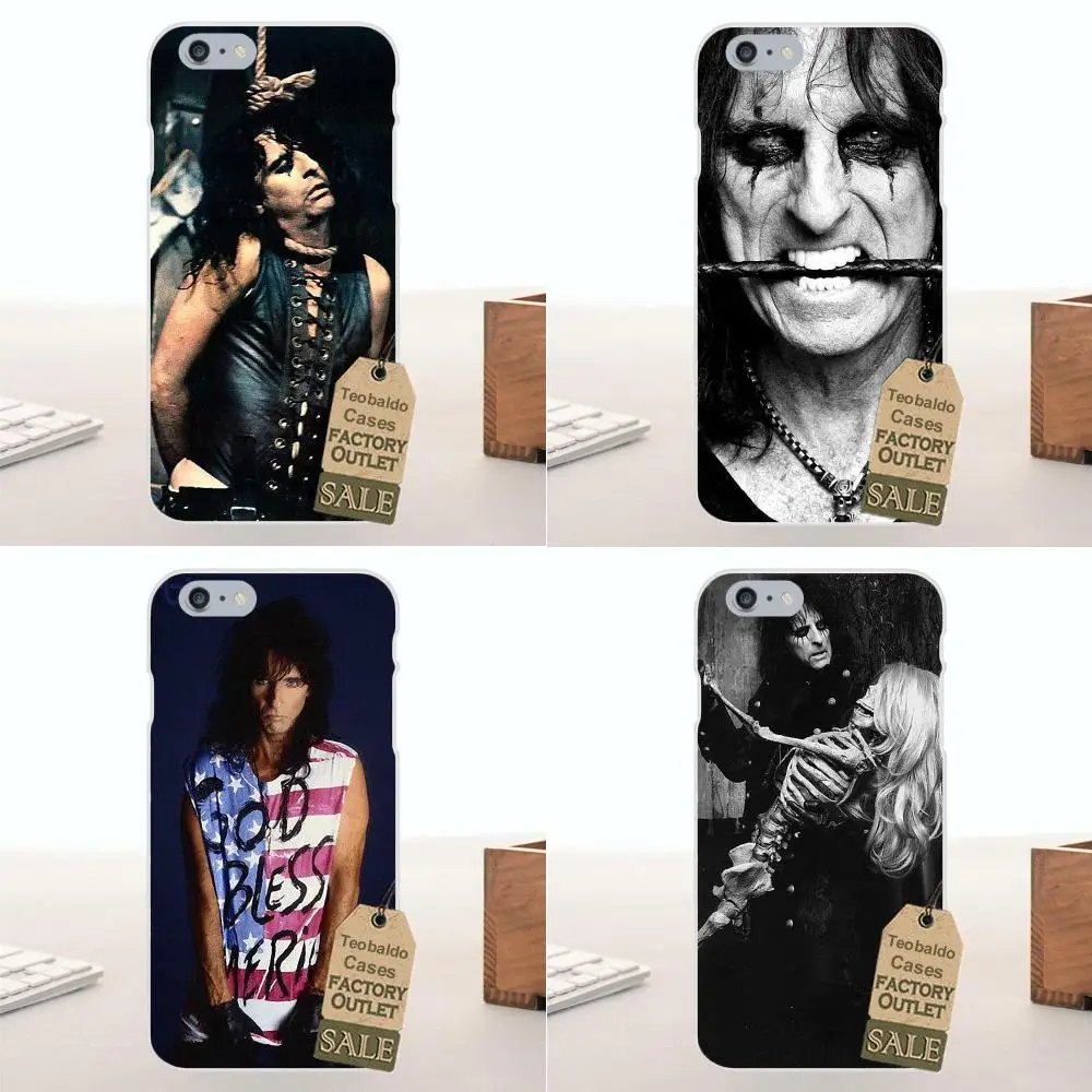 Tpwxnx Heavy Metal Band Alice Cooper TPU Дизайн для Galaxy Alpha Core Prime Note 2 3 4 5 S3 S4 S5 S6 S7 S8 mini edge