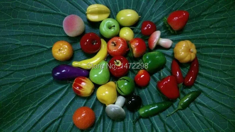 Специальные 30 шт. искусственные маленькие красные помидоры Томаты фрукты