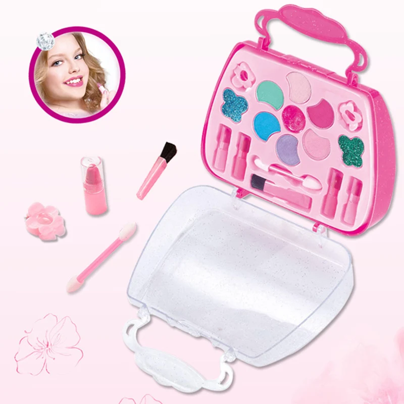 Bubles Wall Girl Pretend Princess коробка для макияжа игрушки детей макияж девочек дорожная