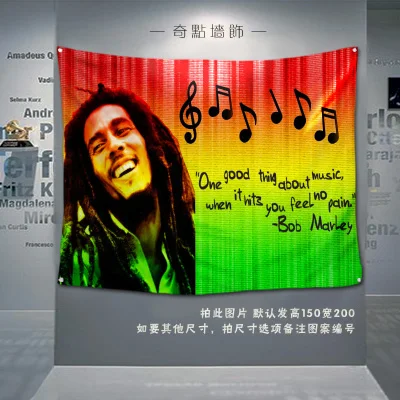 I Bob Marley баннер музыкальная рок-группы регги, Ямайка Лев домашний Декор Украшение Висит Флаг 4 Gromments в углов 3* 5FT 144 см* 96 см - Цвет: I
