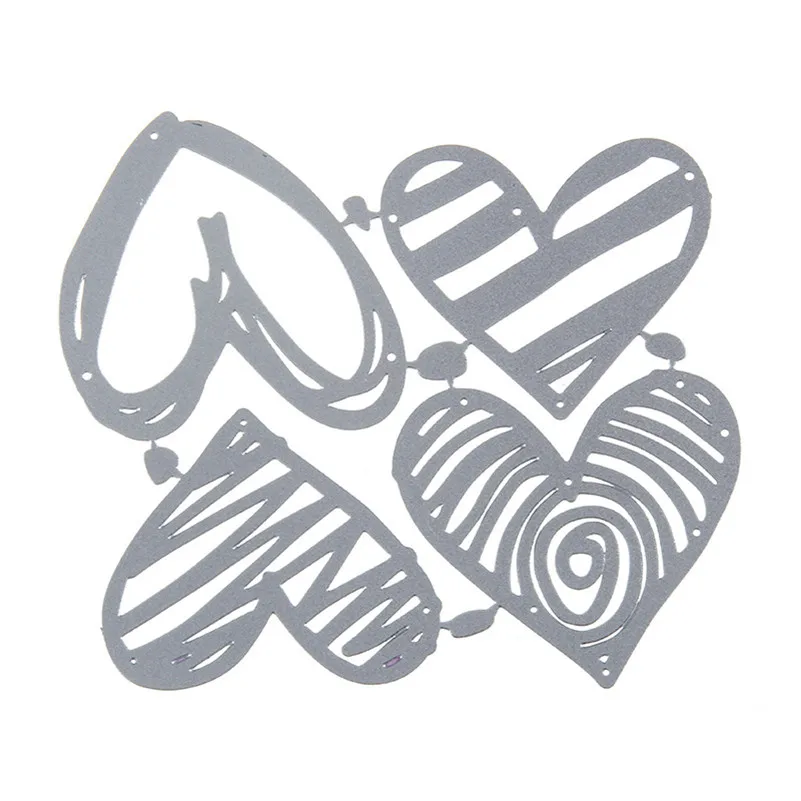 Штампы в виде сердца 2019 штампы для резки металла трафарет выбивания карт