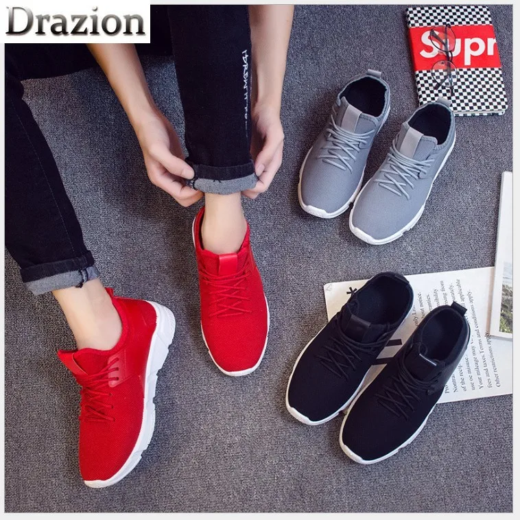 Мужская повседневная спортивная обувь трендовая для бега легкая Нескользящая