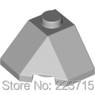 

* Склонный Кирпич 2x2, 45, двойной * 20 шт., сделай сам, просвечивающий блок, кирпич, часть № 13548, совместима с другими сборными элементами