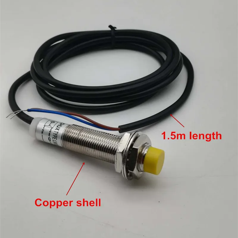 CHUX Inductive Proximity Switch M12 DC 24V 4mm Detect Distance NO/NC Non-Flush Type Motion Sensor | Обустройство дома