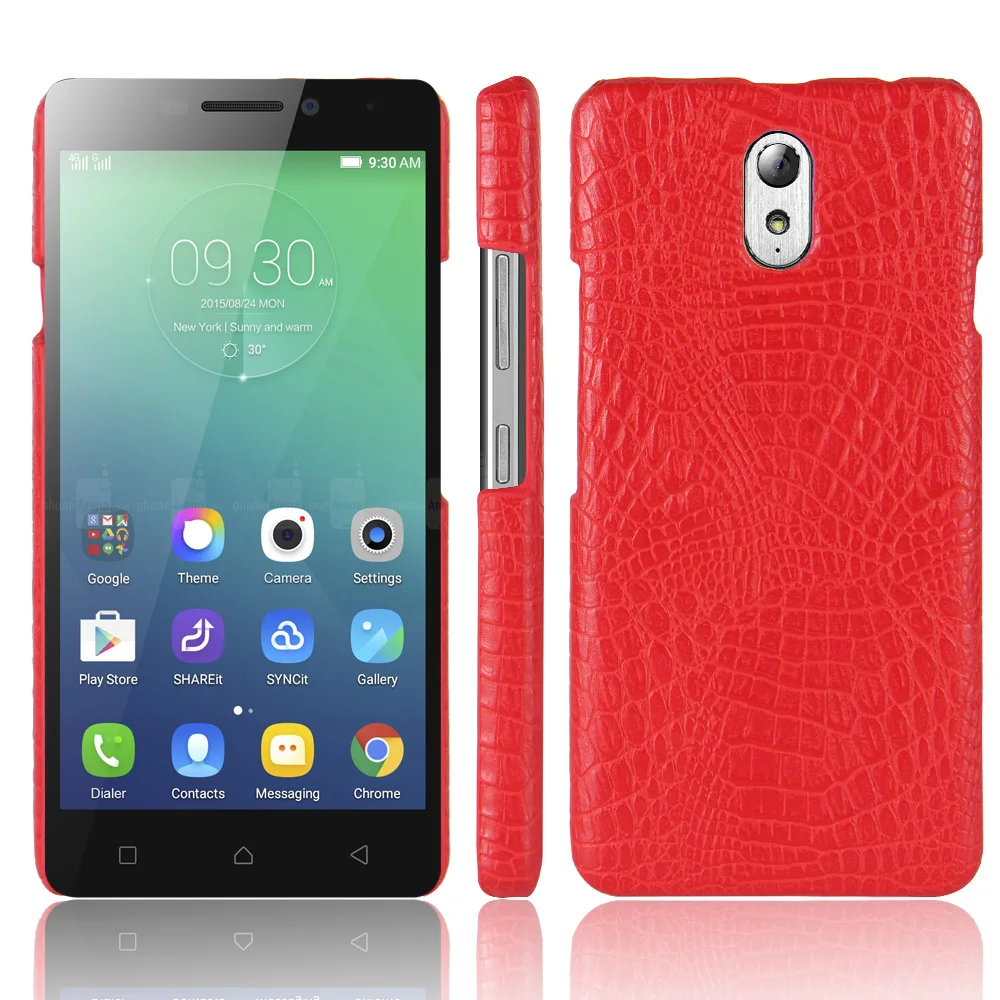 Роскошный кожаный чехол из крокодиловой кожи для Lenovo Vibe P1M с узором