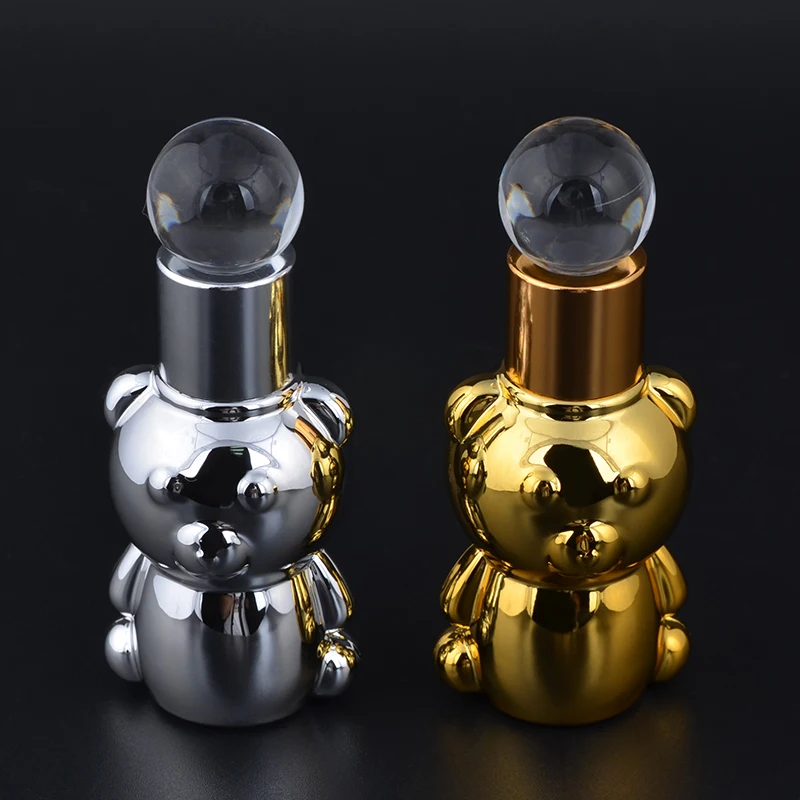 

MUB - Lovely Bear 8ml Perfume Dropper UV Glass Bottle Portable Refillable Sample Parfum Case With Package