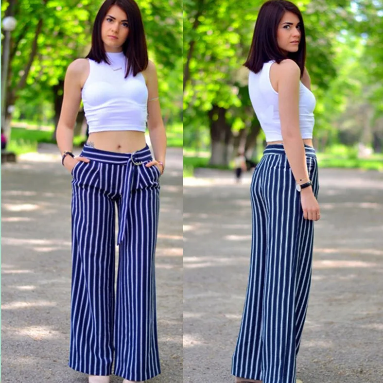 Однотонный комплект с открытыми плечами укороченный топ и штаны со штанами без