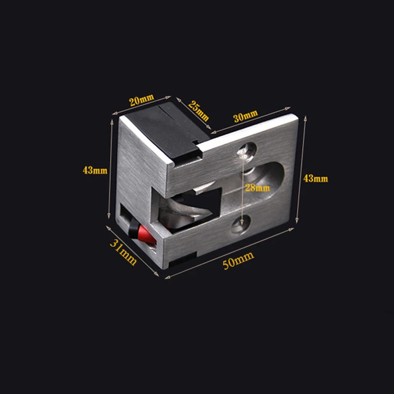 Скрытая Защитная Дверная Цепочка с масляным уплотнением для дома/гостиницы 2