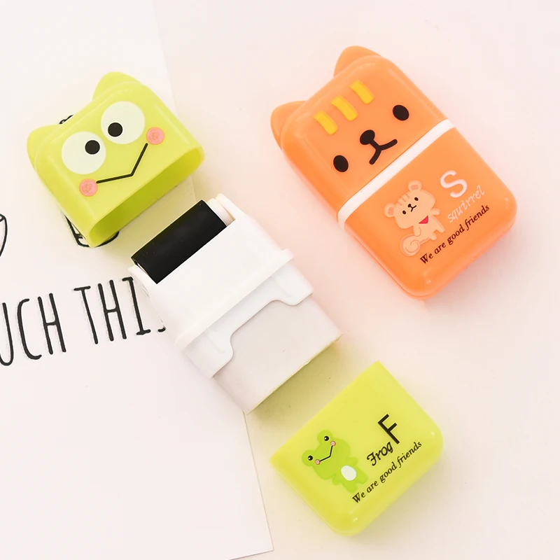 1 шт. Новая креативная Новинка ролик ластик милые Мультяшные ластики на открытом