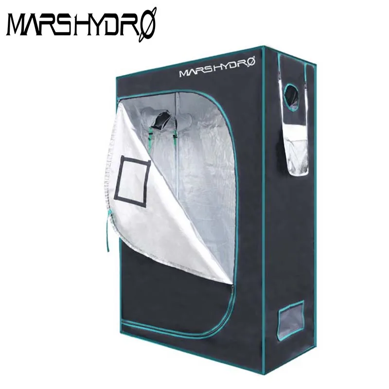 1680D mars hydro grow room палатка 48 ''x 24'' x 70 ''(120x60x180 см) гидропоника коробка для выращивания Крытый нетоксичный тент