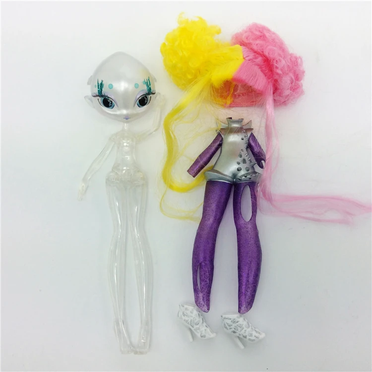 Новая кукла Figur, инопланетянин, принцесса, звезды, кукла, прозрачное тело, несколько суставов, набор элементов тела, подарок на Рождество, день рождения, игрушки