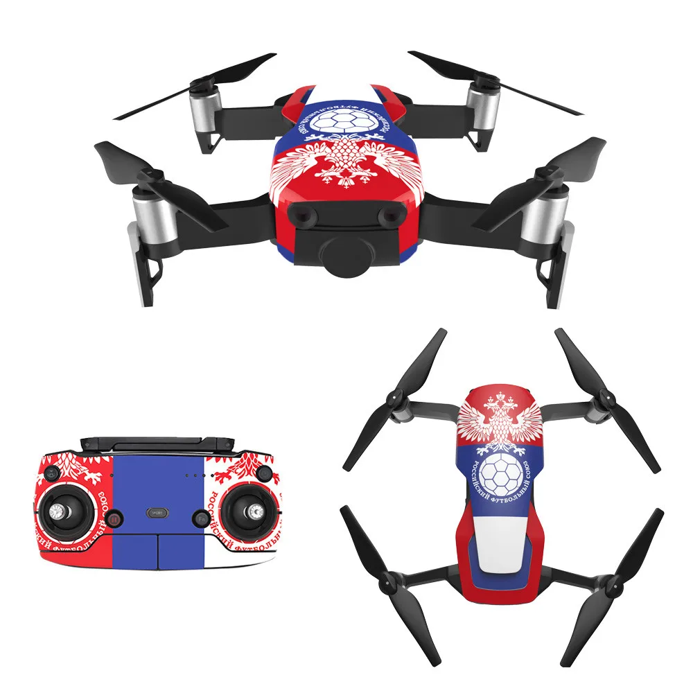 Стикеры для DJI Mavic Air Футбол игровую тематику 3M Водонепроницаемый наклейка скины Стикеры протектор страна стикер для дрона QIY26
