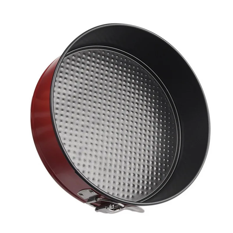 Non-stick Springform Pan Round Cake with Removable Bottom Red 1Pcs 7 Inch | Дом и сад