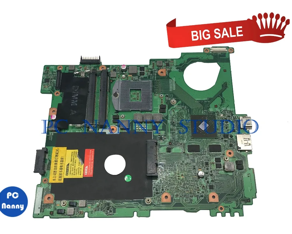 ПК Няня для Dell Inspiron N5110 Материнская плата ноутбука 01D04G 1D04G HM65 DDR3