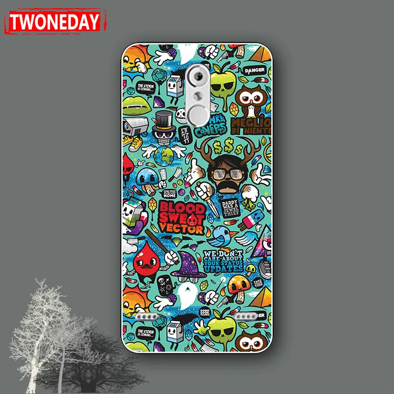 Милый модный милый силиконовый чехол для Coque zte Blade X5 D3, цветная задняя крышка с принтом, чехол для zte Blade X5 D3, чехол - Цвет: Q152
