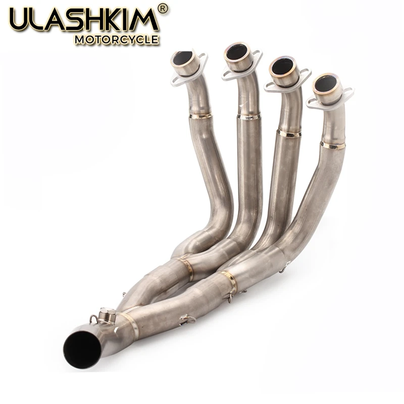 

51MM New Middle pipe full System For YAMAHA YZF-R6 R6 2008 - 2017 Motorcycle Modified Muffler Pipe Front Header Pipe Tube