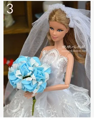 

High quality Handmade Gifts For Girls Flower hand bouquets For BB 1:6 Doll BBI00143