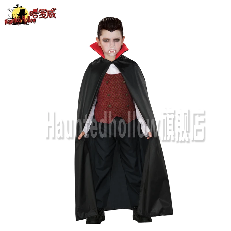 Haunted-hollow halloween child black and red stand collar 12000 |