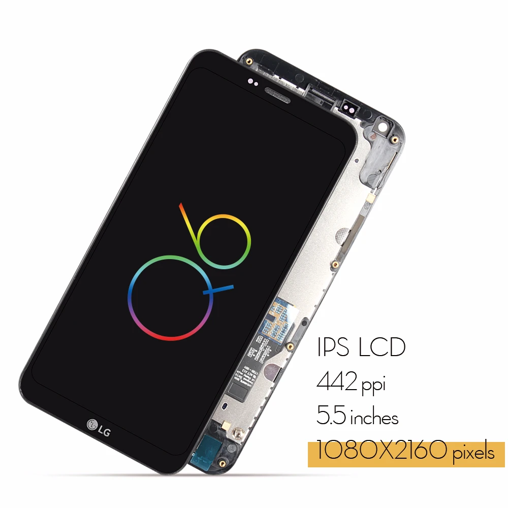 5 ''оригинал для LG Q6 M700 M700A US700 M700H M703 M700Y ЖК дисплей + кодирующий преобразователь