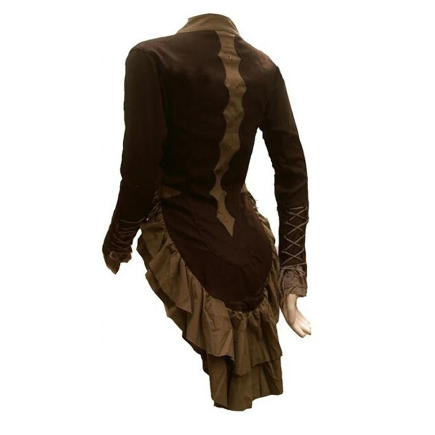 

Victorian Steampunk Suit Jacket Women Vintage Jacket Medieval Long Sleeve Tuxedo Outift Sexy Dresses Renaissance Overcoat