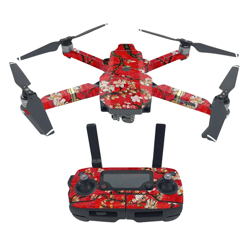 TN-Mav icPro-0100 Поставка с фабрики крутые игровые наклейки для DJI Mavic Pro Аксессуары покрытие полный корпус кожи обертывание водонепроницаемый - Цвет: TN-Mav icPro-0100