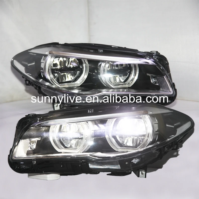 Для BMW F10 F18 520 525 530 535i светодиодный ные фары 2011 2015 лет в сборе старая версия SY|Фара