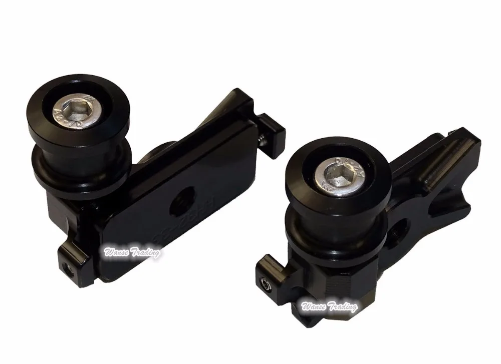 Алюминиевый Поворотный кронштейн с ЧПУ для мотоцикла слайдер адаптеры крепления