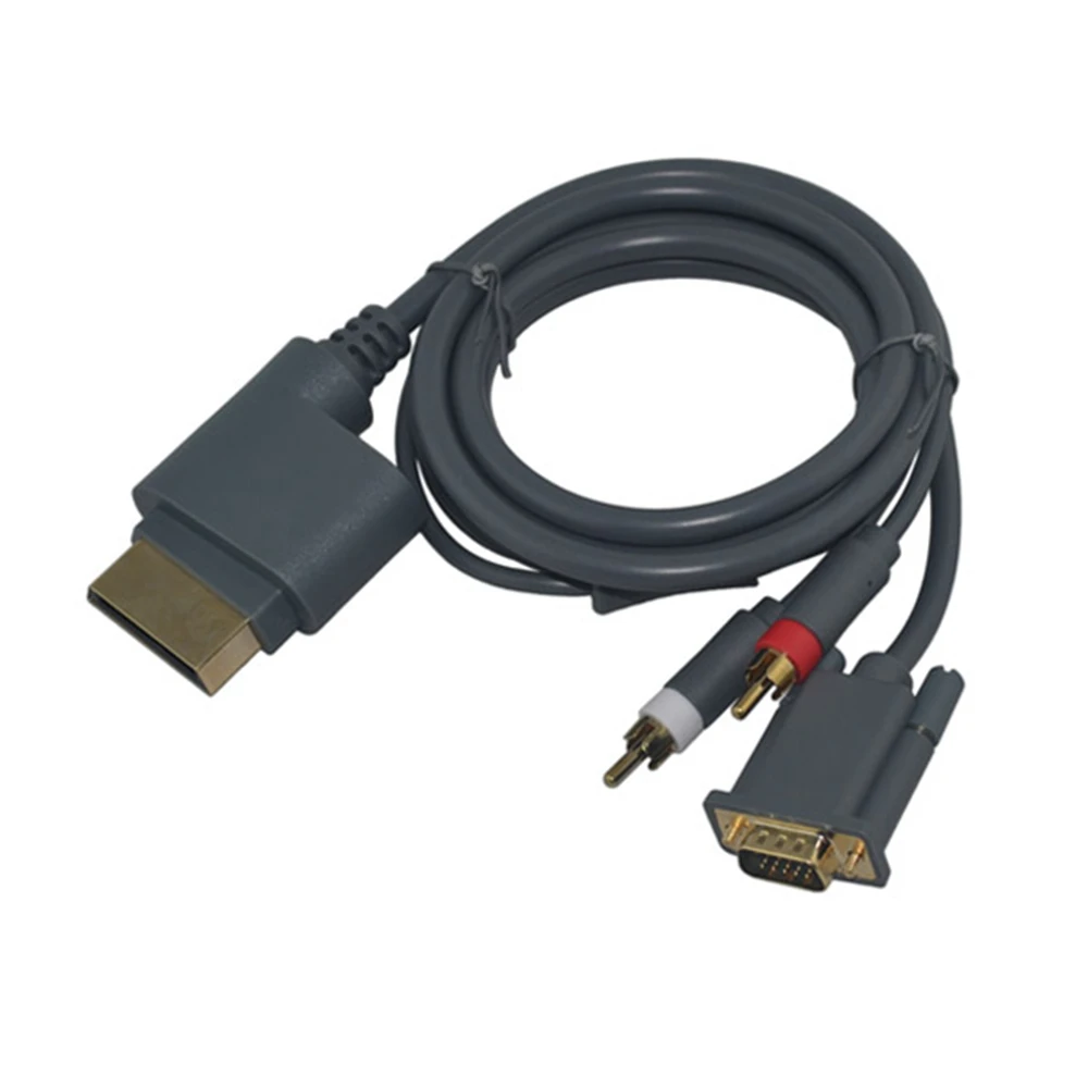 Высокое качество HD VGA AV кабель видео аудио разъем с оптическим выходом для microsoft Xbox360 Xbox 360