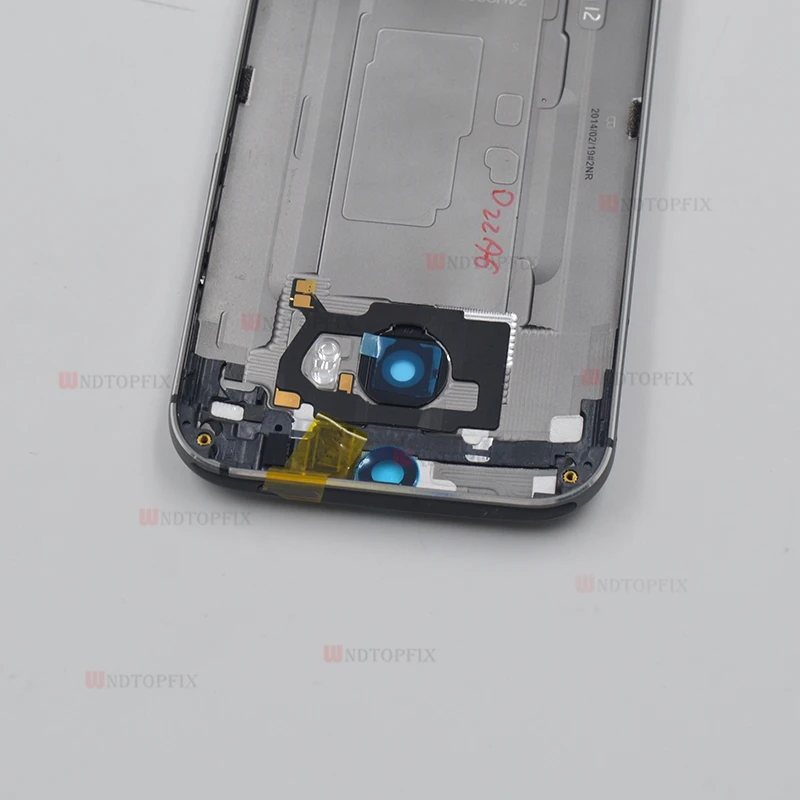 Для htc M7 Батарея крышка задней стороны специально для Корпус задний Чехол с боковой кнопки для htc один M7 M8 Батарея дверь с NFC Запчасти для авто