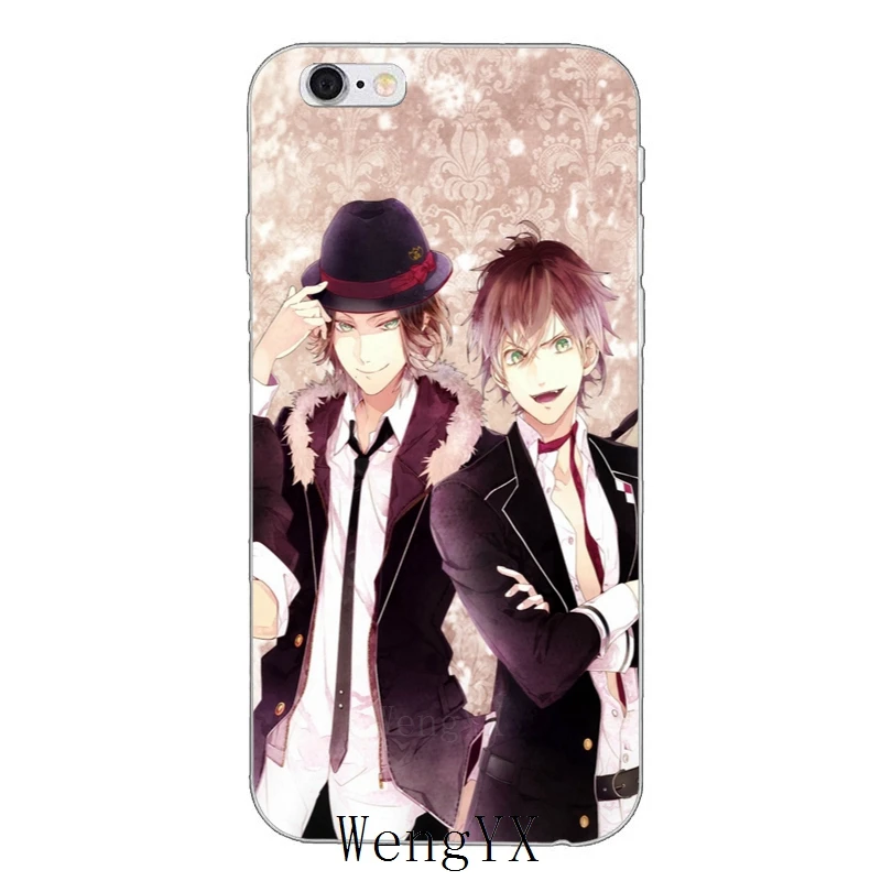 Обувь для косплея Аниме Diabolik Lovers прозрачный мягкий тонкий чехол из силикона