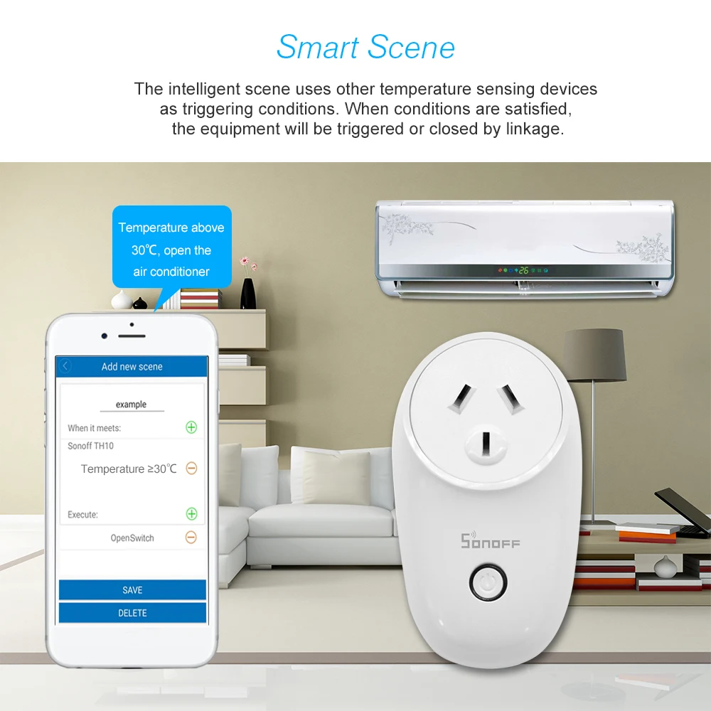 Sonoff S26 WiFi умная розетка, Беспроводная розетка, розетка питания, Умный домашний переключатель, умный пульт дистанционного управления для Alexa Google Assistant IFTTT
