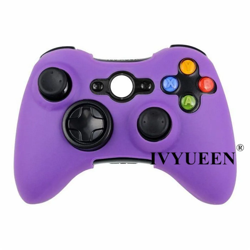 IVYUEEN силиконовый защитный чехол для microsoft Xbox 360 беспроводной/проводной контроллер+ палочки для большого пальца
