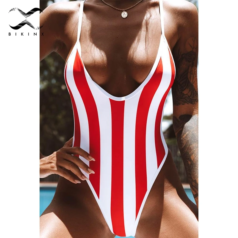 Женский купальник бикини Bikinx бразильский с пуш ап монокини новинка