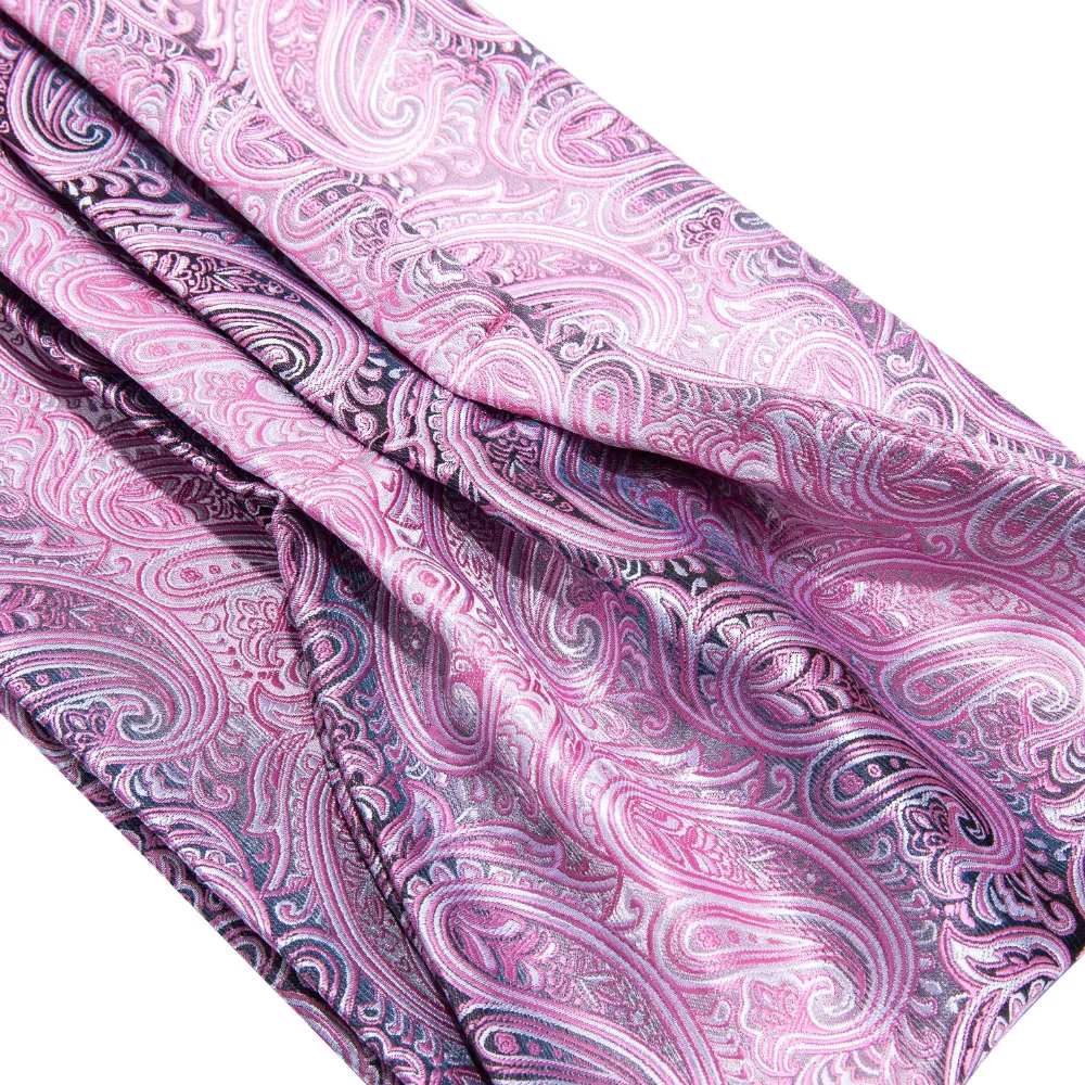 Новый женский галстук Ascot Scrunch Set Silk Barry.Wang модный брендовый мужской для свадебной