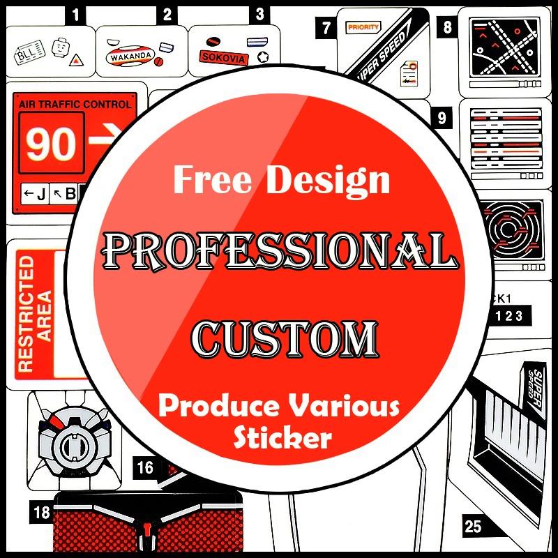 

Custom Vinyl Sticker, Stickcar Decal, Sticker Designs PVC Sticker Skateboard Decals