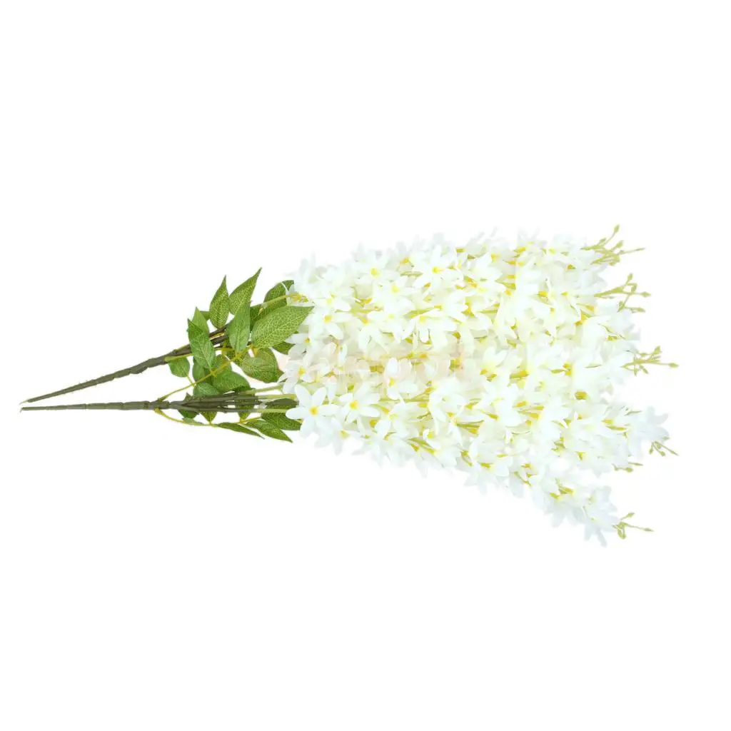 4 шт. Декоративная гирлянда из искусственных сиреневых цветов|flower garland