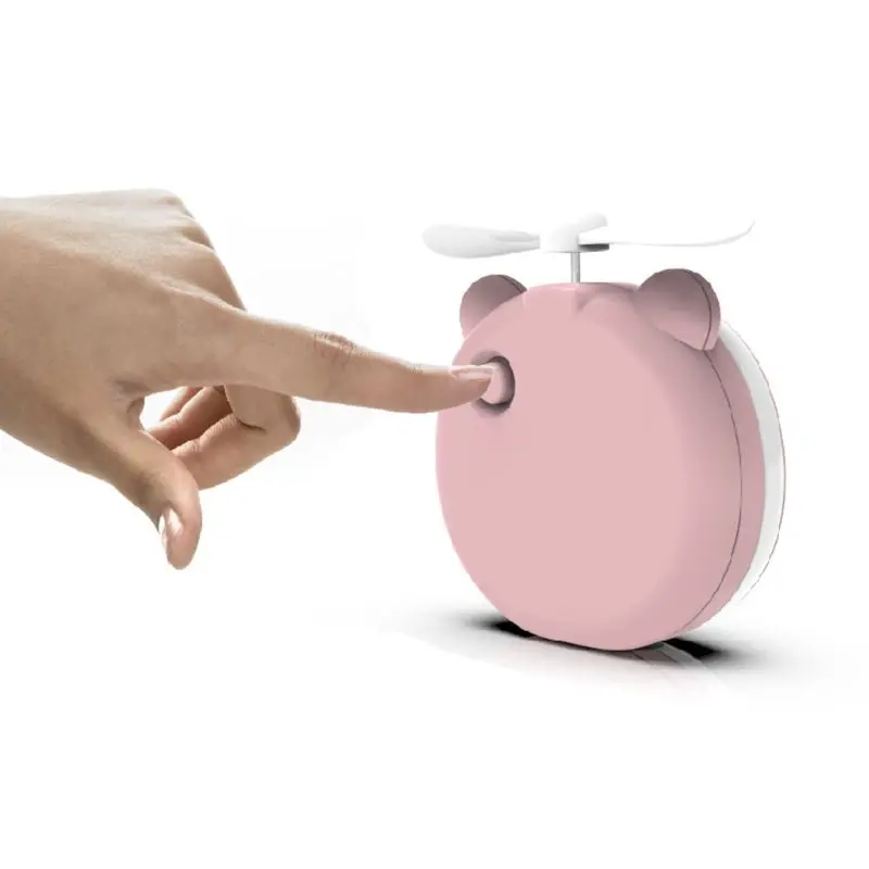 Розовый Мини милый свинка форма головы заполняющий светильник светодиодный