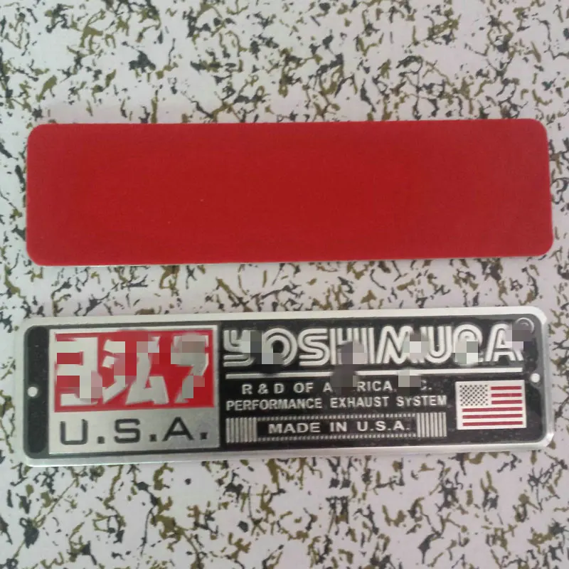 3m наклейка для Yoshimura мотоцикл Выхлопная скутер глушитель escapement стикер Бесплатная