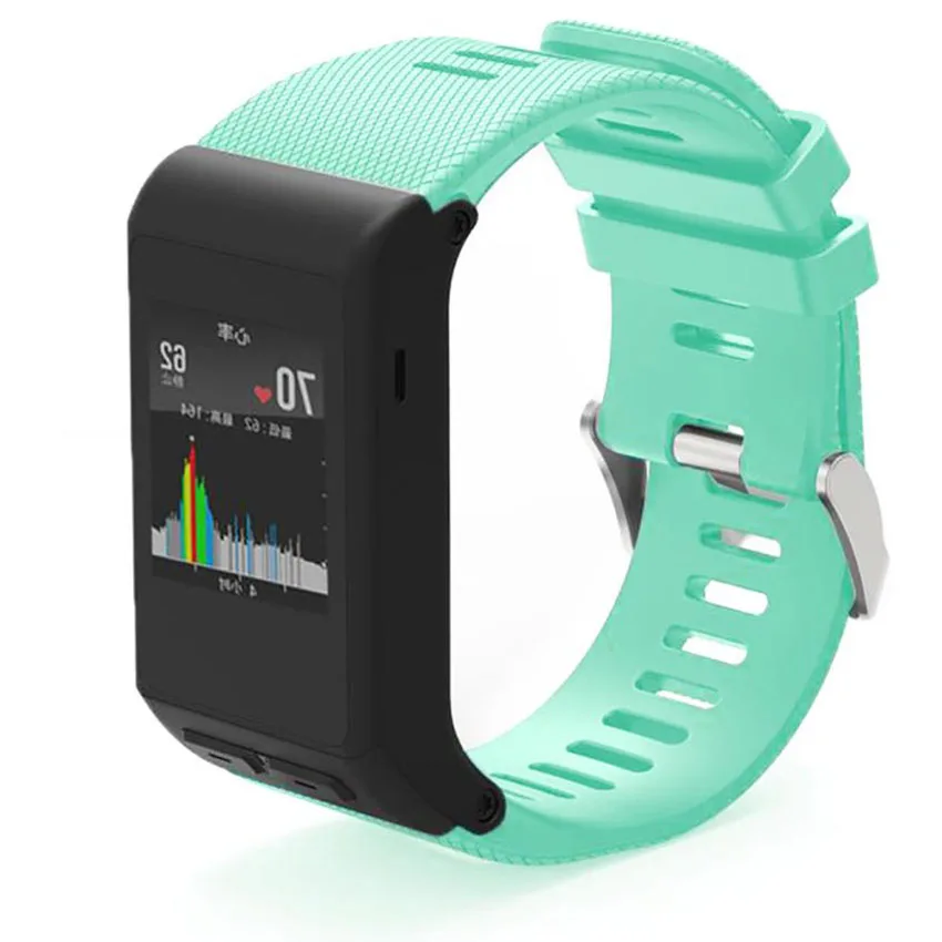 Многоцветный силиконовый ремешок для Garmin vivoactive HR мягкий браслет классический