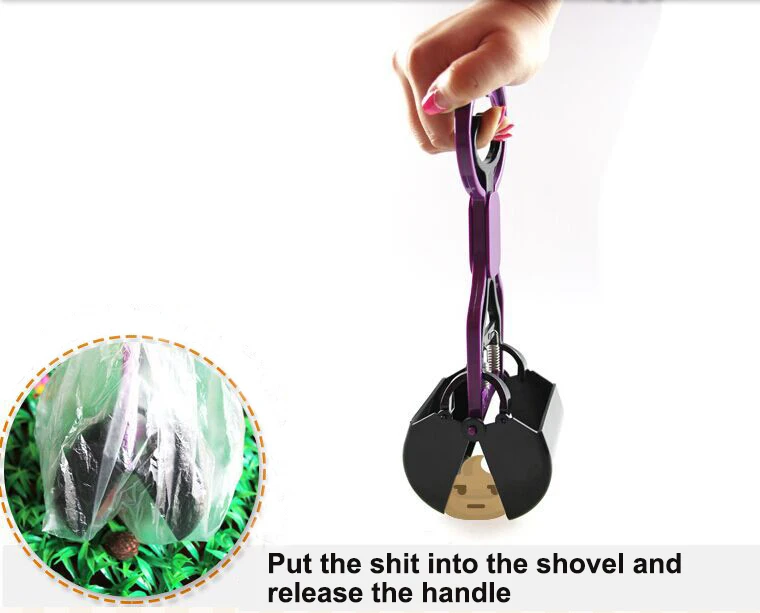 Собака Кошка Pooper Scooper лопатка на длинной ручке чистые фекалины палочки для животных отходы чистые инструменты для домашних животных товары для собак 5 цветов