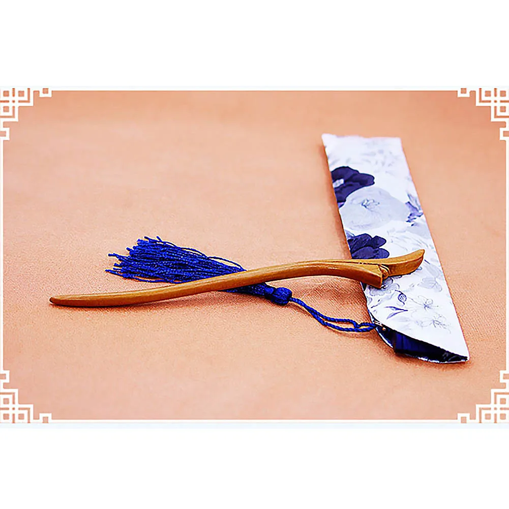 Заколки для волос FORSEVEN в китайском стиле женские деревянные шпильки с резным